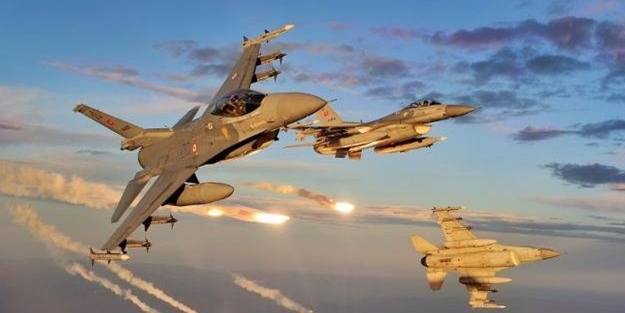 TSK'dan PKK'ya hava harekatı!