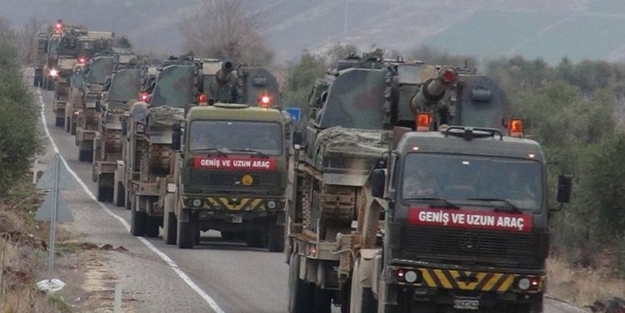 TSK'dan sınıra askeri sevkiyat