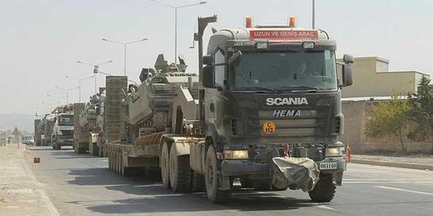 TSK'dan Yunan sınırına tank sevkiyatı