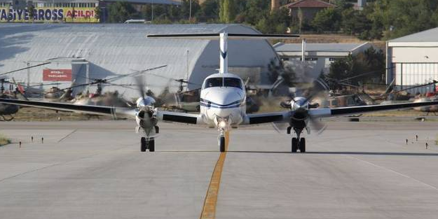TSK'YA bağlı uçaklar, 'organ nakli' için havalandı