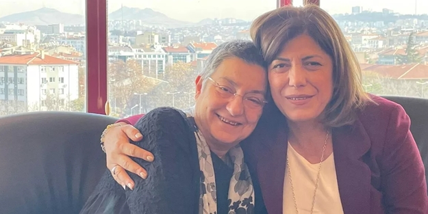 TSK'ya iftira atan Şebnem Korur Fincancı HDP'lilerle kucaklaştı!