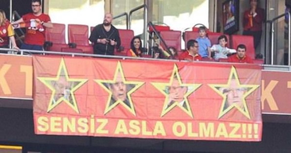 Aziz Yıldırım'ı kızdıracak pankart