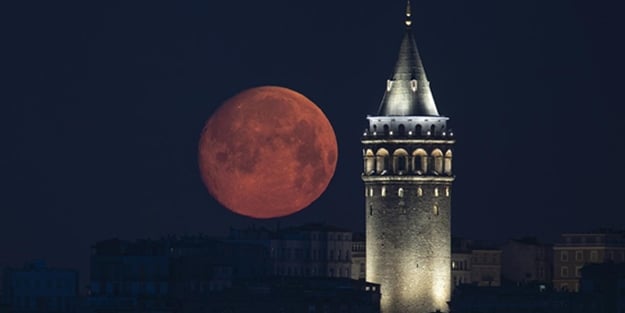 TÜBİTAK 'Süper Ay'ı canlı yayınladı