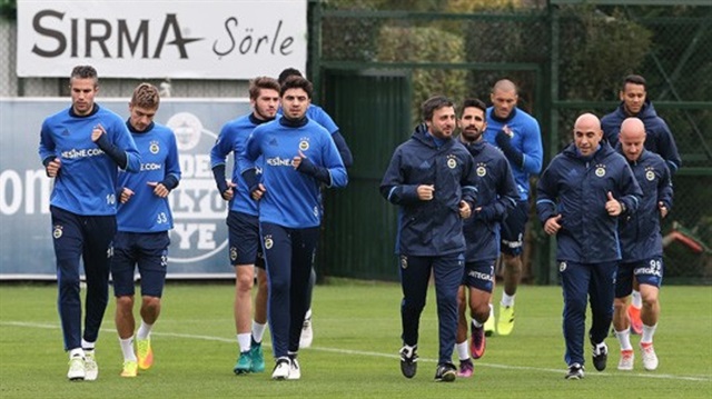 Tufan antrenmana çıktı