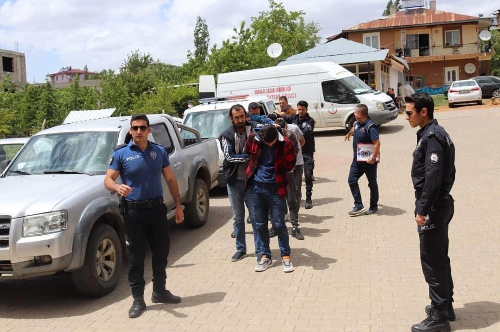 Tufanbeyli’de uyuşturucu operasyonu: 5 gözaltı 