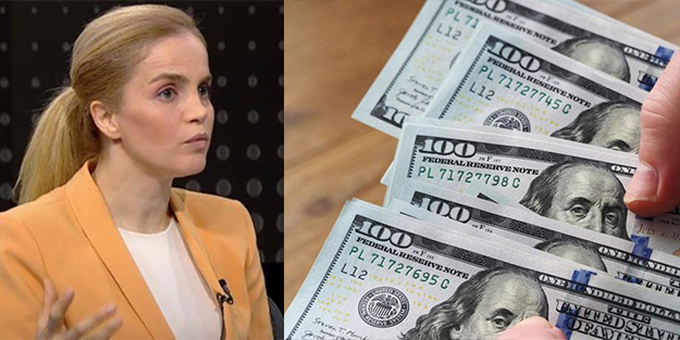 Tuğçe Kazaz'dan dolar için 4 lira açıklaması! Çok sert tepki gösterdi