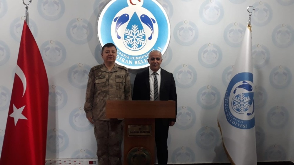Tuğgeneral Yiğit’ten Başkan Ensari’ye ziyaret 