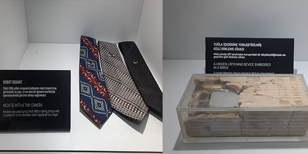 Tuğlanın içinde dinleme cihazı... İstanbul'da MİT sergisi açıldı!