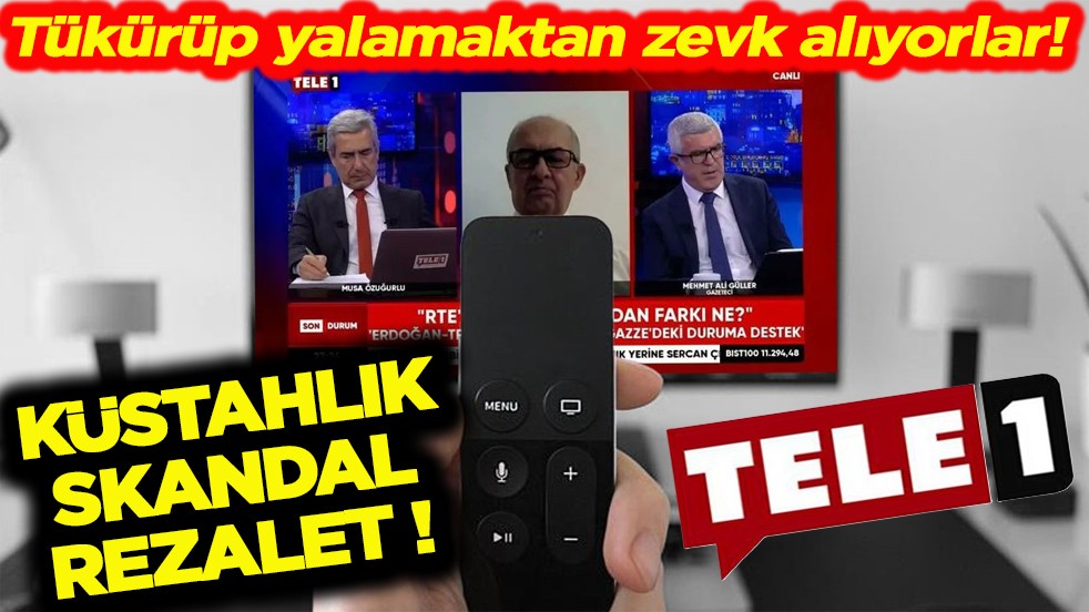 Tükürüp yalamaktan zevk alıyorlar! Küstahlık skandal rezalet