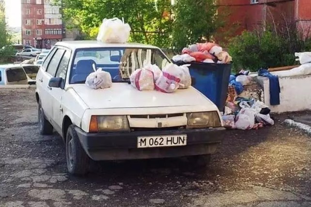 Tüm dünyadan çarpıcı kareler! Arabayı yanlış park etmenin bedeli