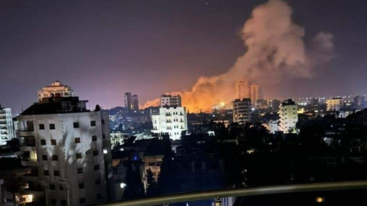 Tüm İslam coğrafyasını bombalıyor: İsrail'den şimdi de Suriye'ye hava saldırısı!
