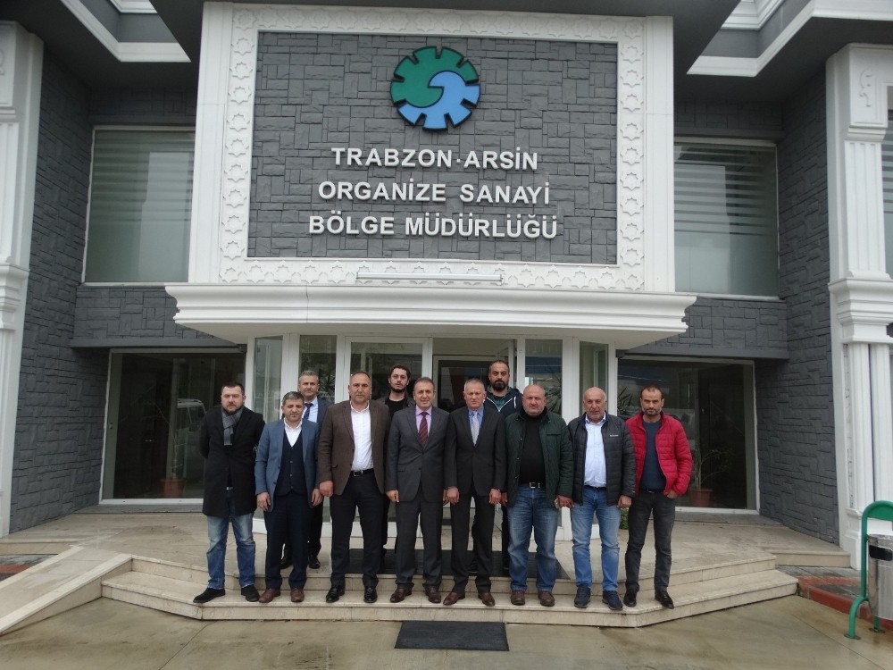Tüm Sanayiler Yapı Kooperatifi Heyetinden Arsin OSB’ ye ziyaret 