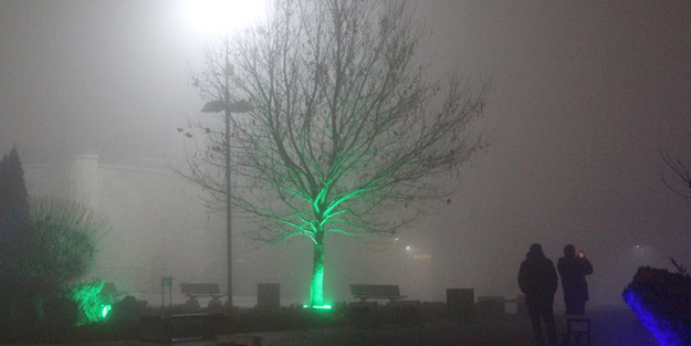 Tüm şehri kapladı! Kartpostallık muhteşem görüntüler oluşturdu