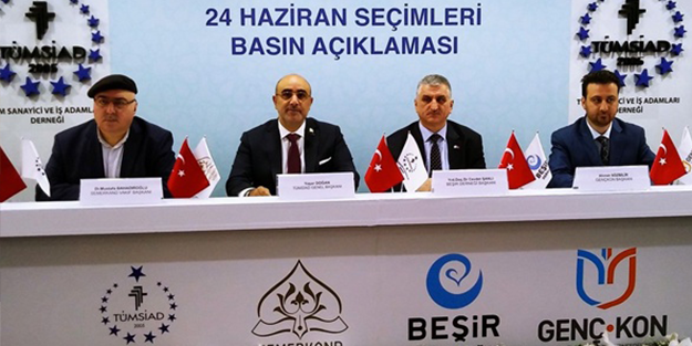 TÜMSİAD kime oy vereceğini açıkladı