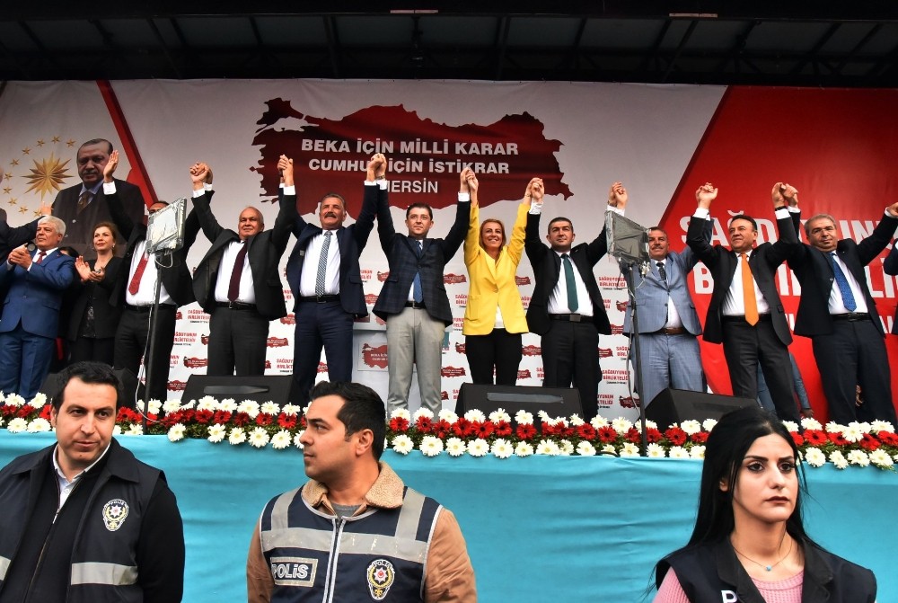 Tuna, Mersinlilere teşekkür etti 