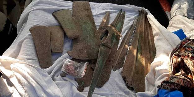 Tunç çağı, Bizans ve Roma dönemlerine ait... Gizli bölmede bulundu