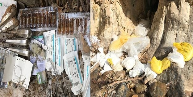 Tunceli'de 19 sığınak tespit edildi
