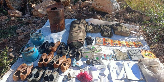 Tunceli’de 2 sığınak imha edildi