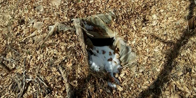 Tunceli’de 3 sığınak ve 8 mevzi...