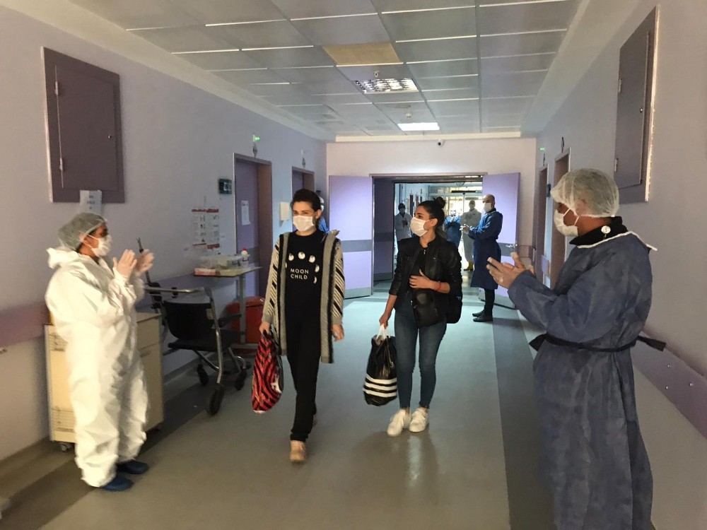 Tunceli’de 8’inci hasta da koronayı yendi 