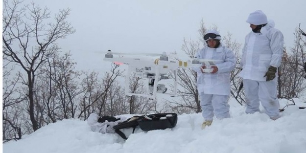 Tunceli'de drone'lu operasyon - FOTO