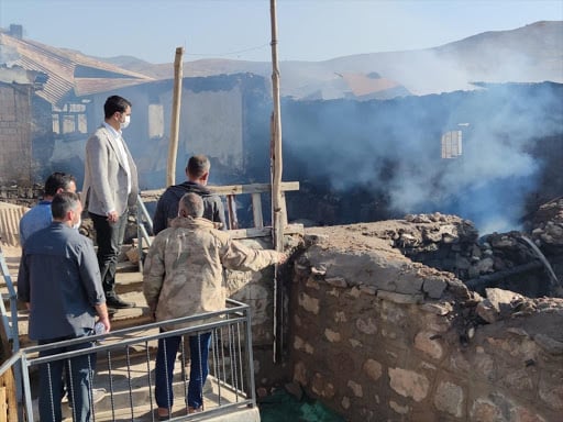Tunceli’de evleri yanan ailelerin yaraları sarılacak