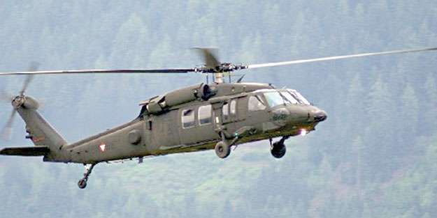 Tunceli'de helikopter faciası!
