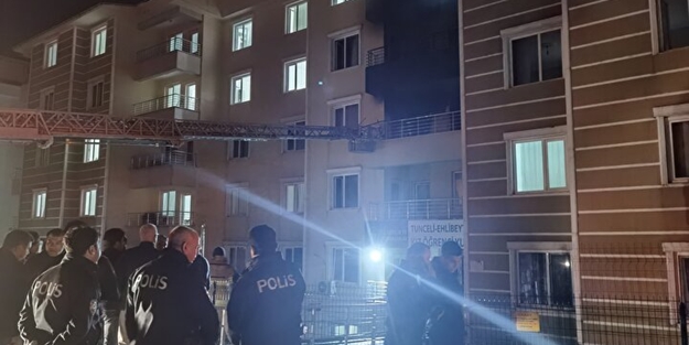 Tunceli'de kız öğrenci yurdunda korkutan yangın!