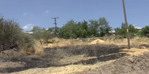 Tunceli'de orman yangını çıkarttılar