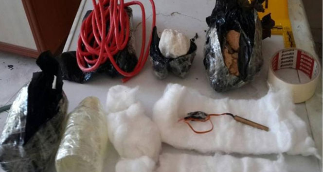 Tunceli’de patlayıcı madde ele geçirildi