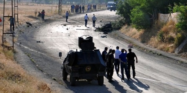 Polise bombalı araçla saldırı!