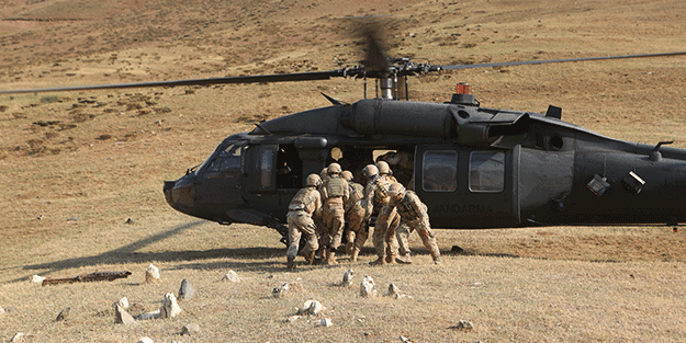 Tunceli'de Rusya izi! İki helikopter peş peşe havalandı