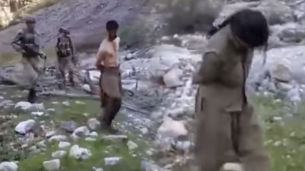 Tunceli'de sağ ele geçirilen teröristlerin yeni görüntüleri ortaya çıktı