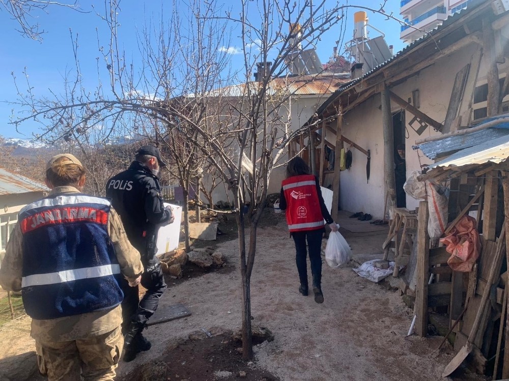 Tunceli’de Vefa Sosyal Destek Grupları görev başında 