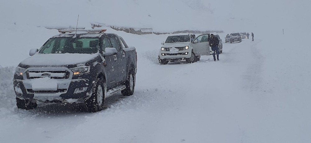 Tunceli’de yoğun kar yağışı, kapalı köy yolu 200’e ulaştı 