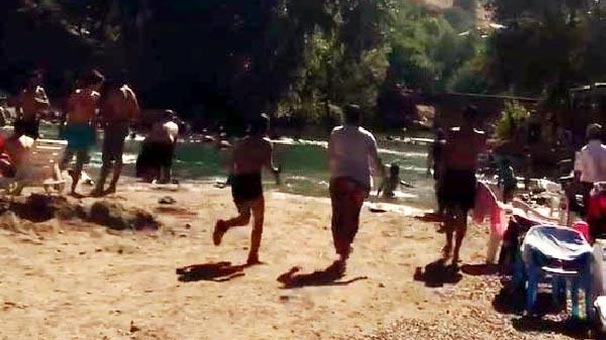 Tunceli’deki plajda dehşet anları… PKK ile çatışma çıktı!