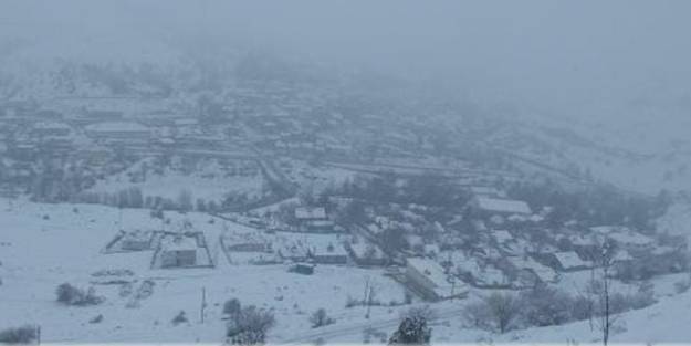 Tunceli'nin 3 ilçesinde eğitime kar engeli