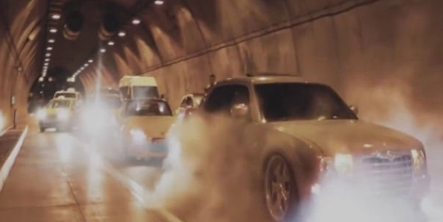 Tünelde drift yapan magandadan pişkin savunma! 'Pişman olmaya vakit bırakmadılar'