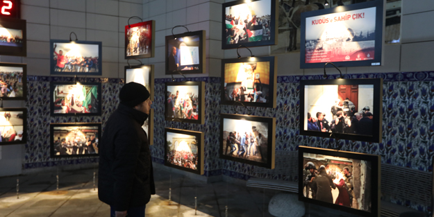 Tünel’de “Kudüs’e Sahip Çık” konulu fotoğraf sergisi