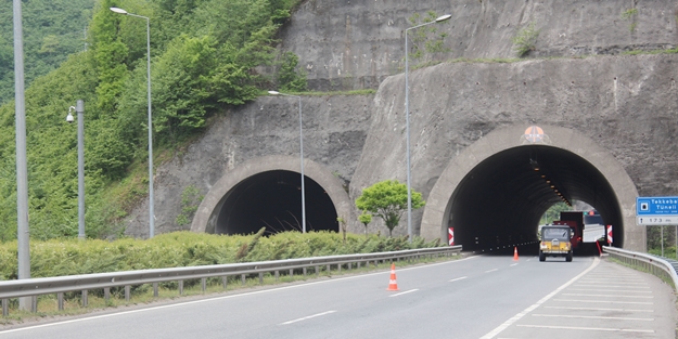 Tüneller Ordu'ya derman oluyor