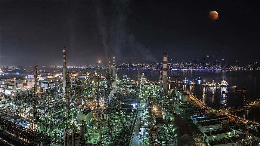 Tüpraş'ın üretimi 2019'da yüzde 9 arttı