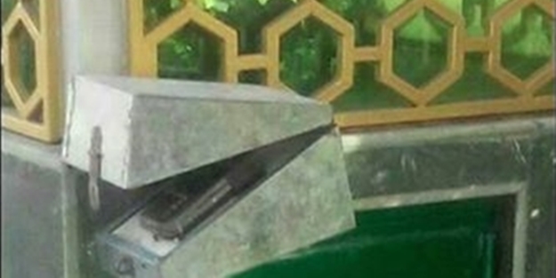 Türbelere Pos makinesi koydular!