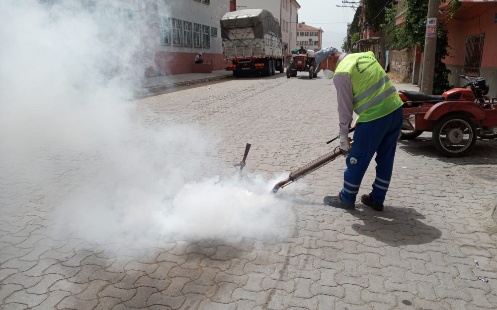 Turgutlu Belediyesi ekiplerinden dört günlük yoğun mesai 