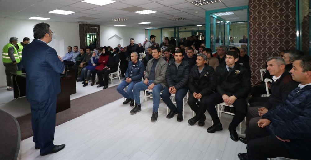 Turgutlu Belediyesinden Corona ve acil durum eğitimi 