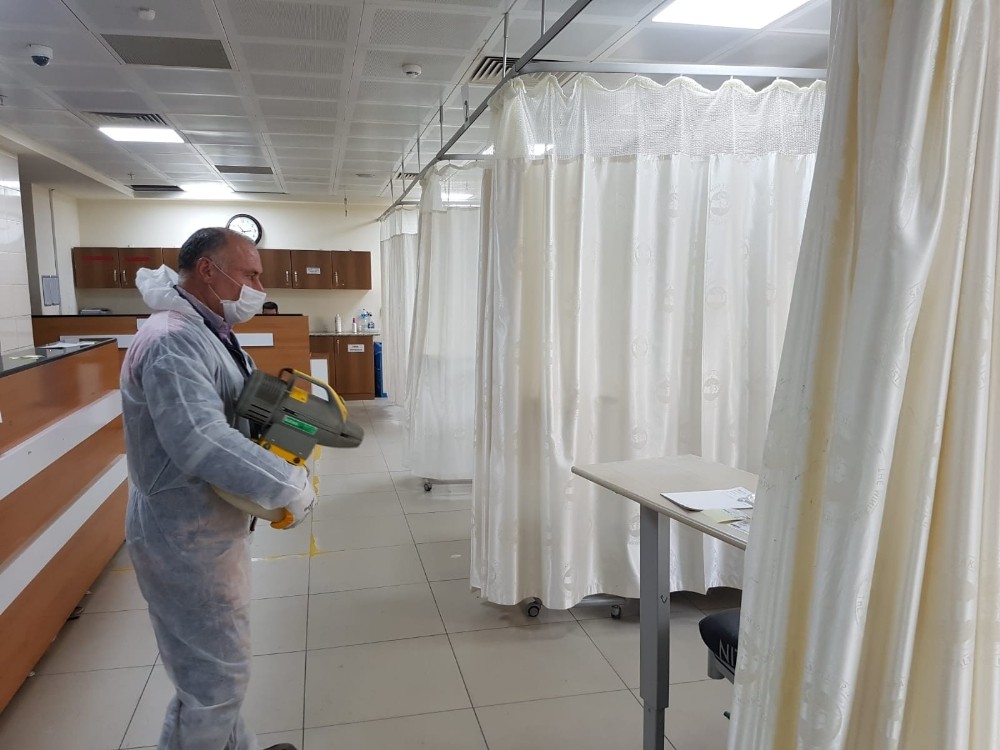 Turgutlu Belediyesinden korona virüs seferberliği 