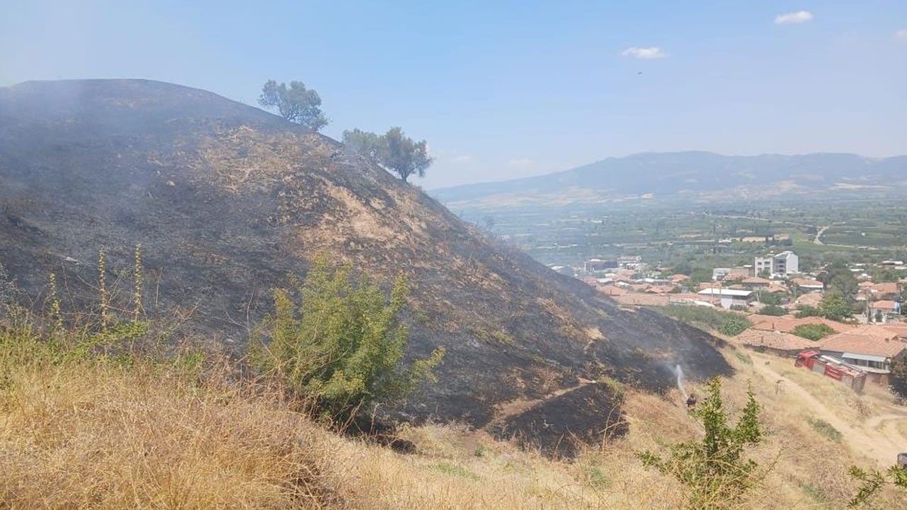 Turgutlu'daki yangından güzel haber