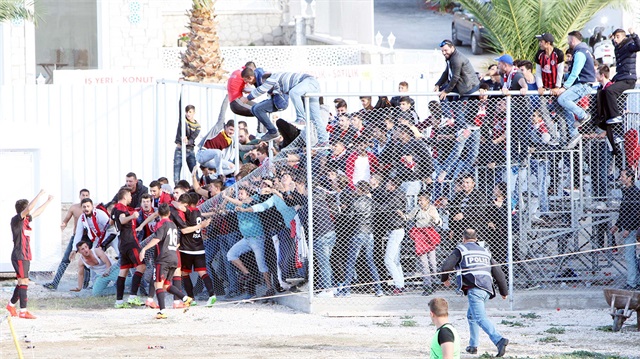 Turgutluspor maçında faciadan dönüldü