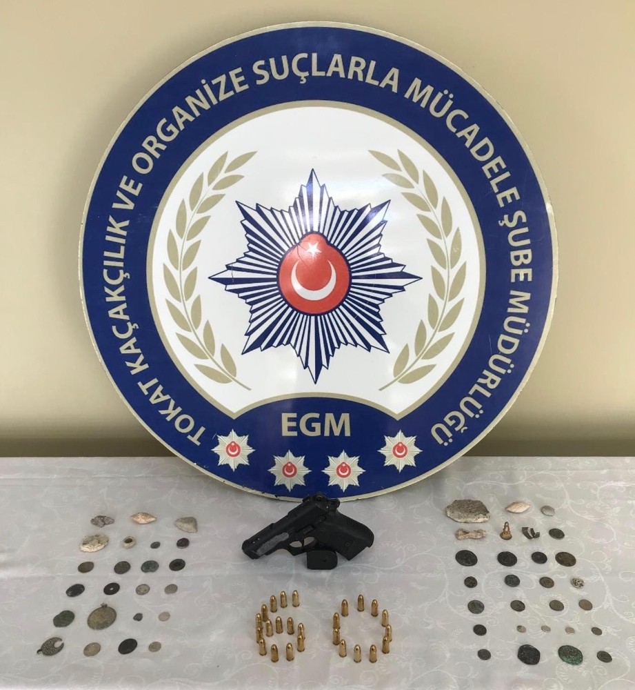 Turhal’da 51 parça tarihi eser ele geçirildi 