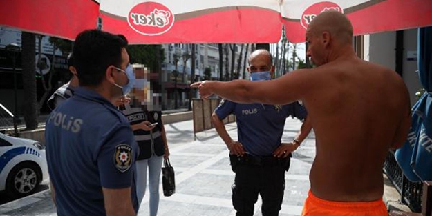 Turistten kadın polise ahlaksız teklif! Gözaltına alındı