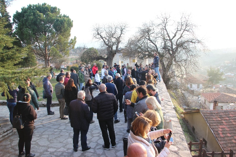 Turizm acentası temsilcileri Safranbolu’yu gezdi 